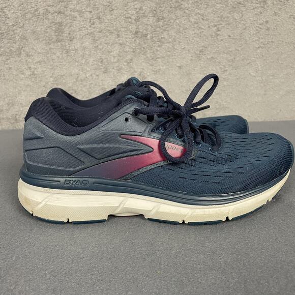 Brooks Shoes Womens Size 6 Blue Dyad 11 Running Sneakers Cushion Neutral - Picture 7 of 14